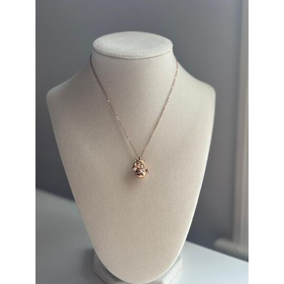 Unbranded Jewelry - Rose Gold Lucky  Necklace Stainless Steel Cute Pendant Dainty Gift